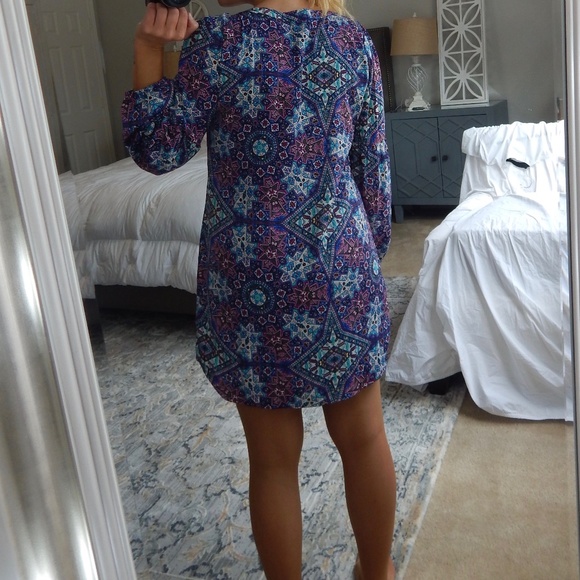 Pink Owl Long-Sleeve Dress - Picture 7 of 7